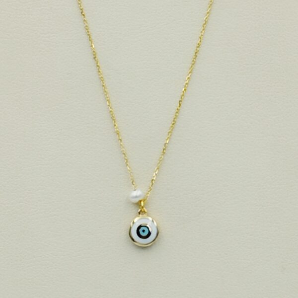 Χρυσό Μοτίφ Λαιμού Ματάκι Κ14