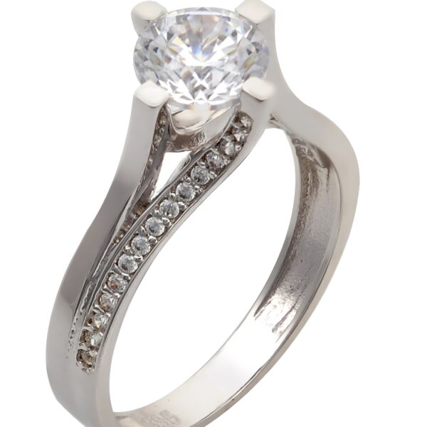 Μονόπετρο Δαχτυλίδι Κ14