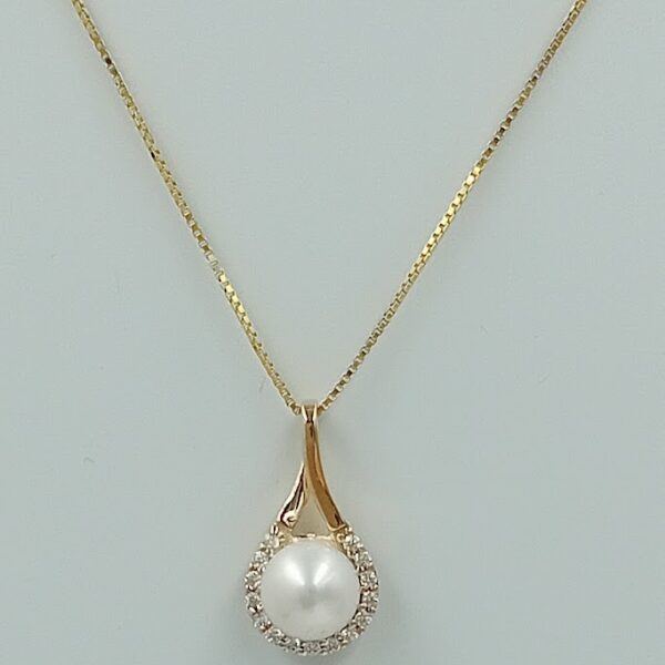 Χρυσό Μοτίφ Λαιμού Κ14