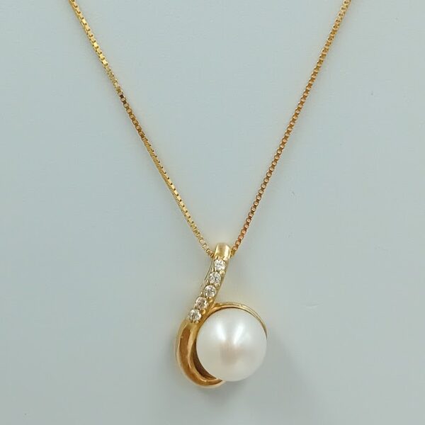 Χρυσό Μοτίφ Λαιμού Κ14