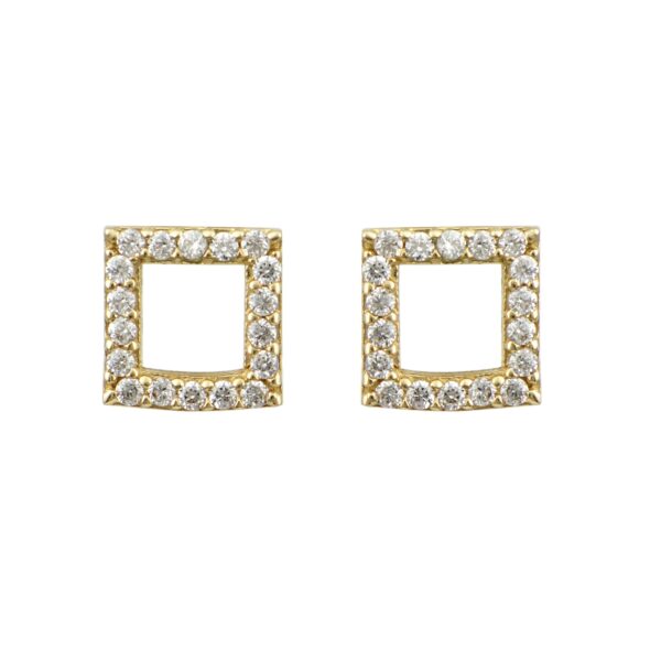 Χρυσά Σκουλαρίκια Κ14