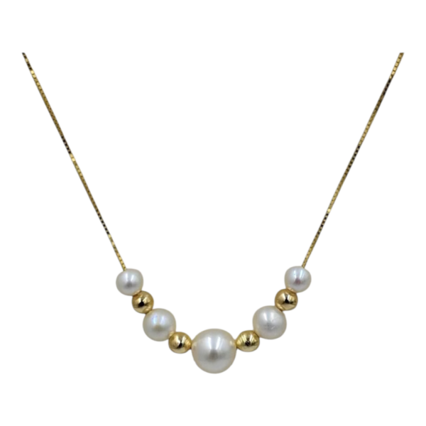 Χρυσό Μοτίφ Λαιμού Κ14