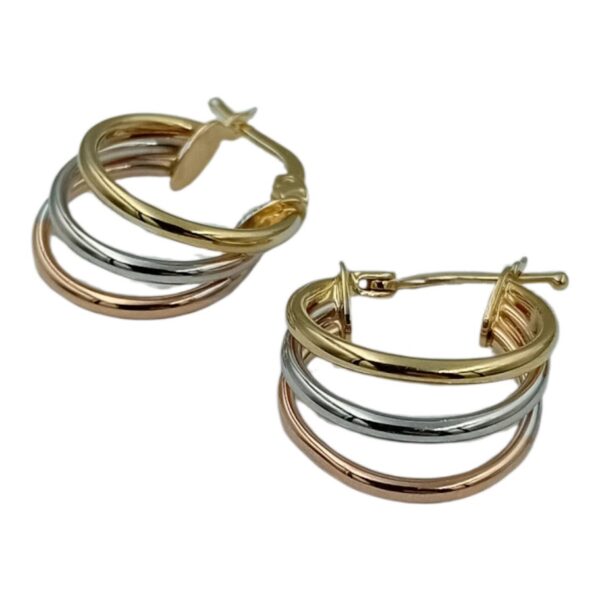 Χρυσά Σκουλαρίκια Κ14 Κρεμαστά