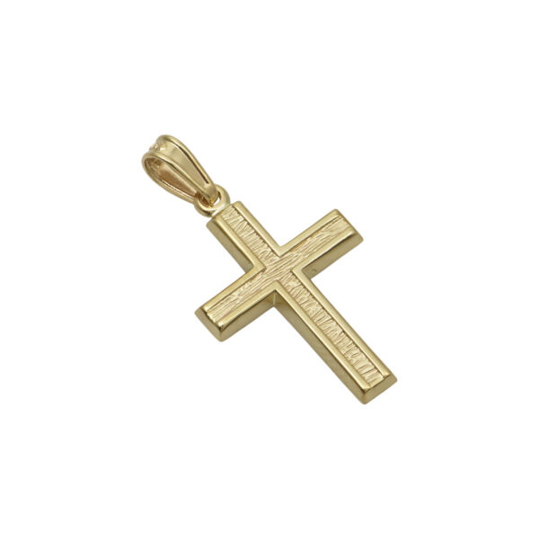 Χρυσός  Σταυρός Ανδρικός K14